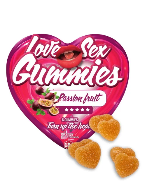 Love Sex Gummies - Passion Fruit 6 ks (doplněk stravy)