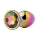 Gleaming Love análny kolík Multicolor dúhový kamienok L