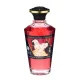Shunga Hrejivý masážny olej s afrodiziakmi - jahody/šampanské 100 ml