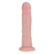 RealRock Regular Curved Cock vibrátor 15,5 cm - telový