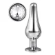 Gleaming love análny kolík Silver S