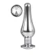 Gleaming love análny kolík Silver L