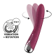 Satisfyer Spinning Vibe 1 vibrátor - vínový