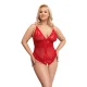 Cottelli Curves Body - červené: XXL