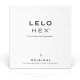 Lelo HEX Original  kondómy 3 ks