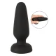 Black Velvets Liquid Silicone anální kolík S